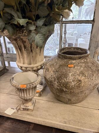 3 stk. Vaser m. blomster