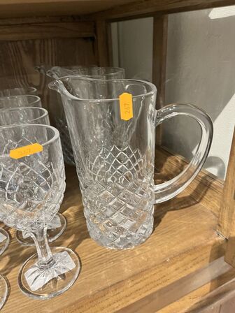 12 stk. Vinglas m. Kander