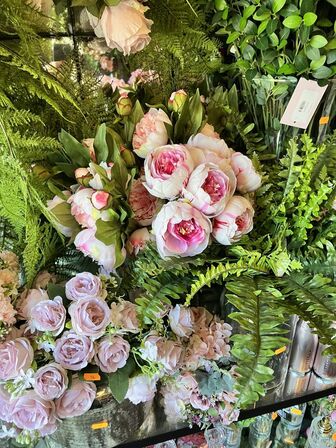 Div. Blomster i plast