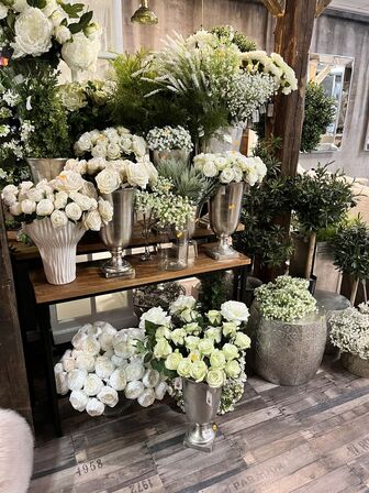 Div. Blomster i plast