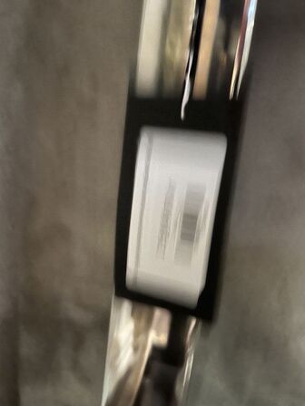 Sidebord i træ/glas 50x35x65