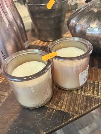 2 stk. Duftlys CHIC ANTIQUE