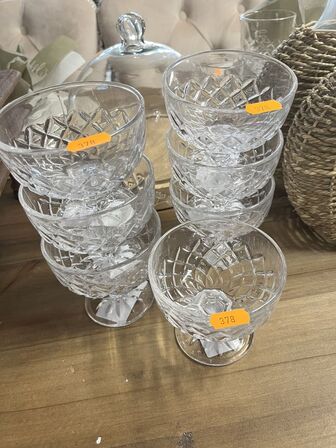 7 stk. Dessertskåle