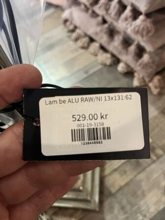 Bordlampe m. 2 lampeskærme 13x131 cm