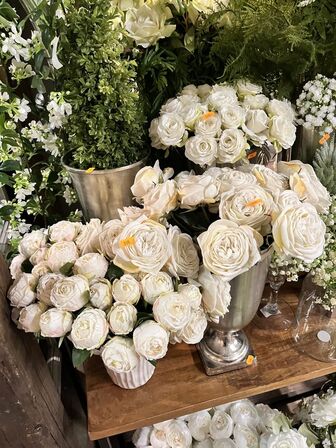 Div. Blomster i plast