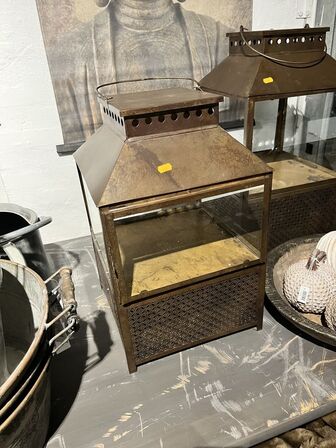 Lanterne m. Mønster 36x34x34 CM