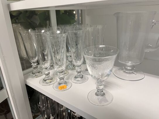 Div. Vinglas og vandglas