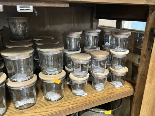 Div. Opbevaringsglas m. Låg