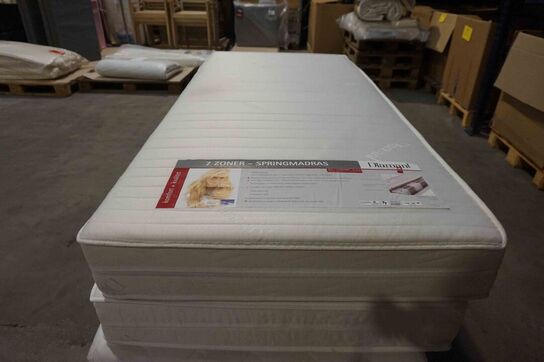 Diamant 7-zoners springmadras 90x200x19 cm