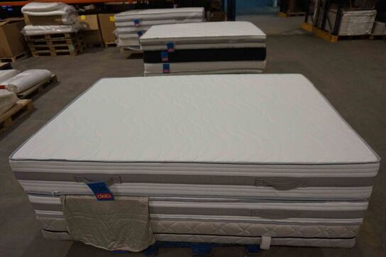 Nordisk Fjer 7-zoners Lux springmadras 140x200x25 cm 