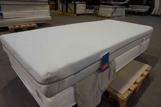 Nordisk Fjer 7-zoners springmadras 90x200x19 cm 