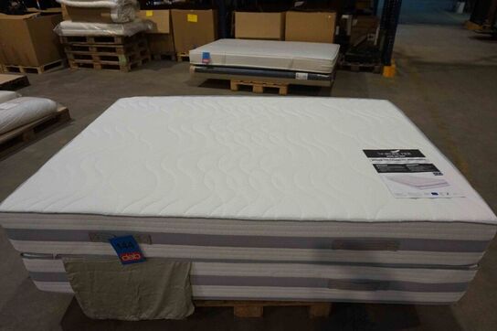 Nordisk Fjer 7-zoners Lux springmadras 140x200x25 cm 