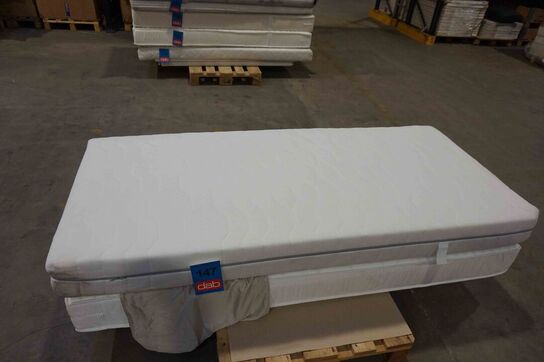 Nordisk Fjer 7-zoners springmadras 90x200x19 cm 