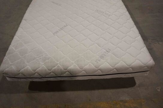 Nordisk Fjer 7-zoners springmadras med 2 fastheder 140x200x23 cm 