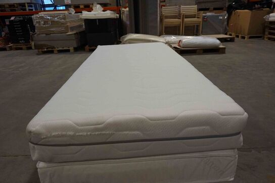 Nordisk Fjer 7-zoners springmadras 90x200x19 cm 