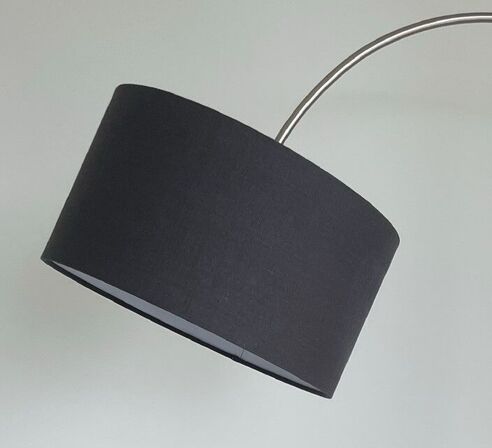 Fischer og honsel arc gulvlampe mat nikkel 170 Cm(ubrugt)