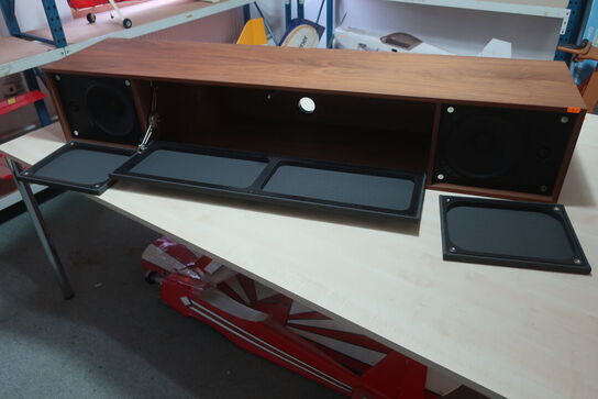 Soundbar/Lydmøbel LEMUS Home Classic 1500 American Walnut