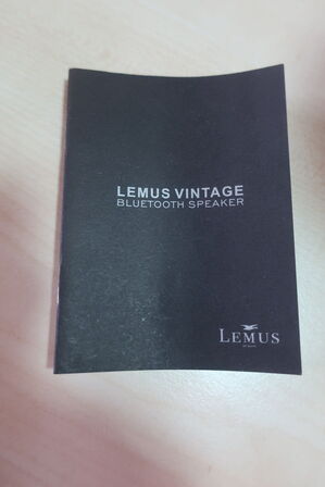 Bluetooth-højtaler LEMUS VINTAGE