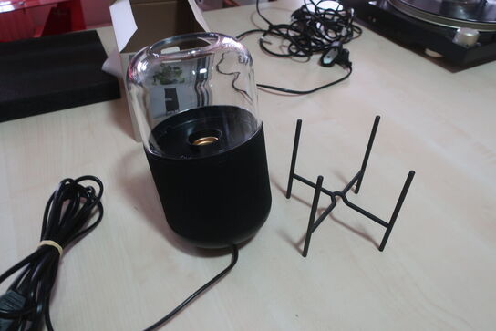 Bluetooth-højtaler LEMUS LIFE med indbygget pendel/bordlampe og holder