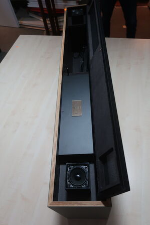 Soundbar/Lydmøbel LEMUS Piano V2 - Olive Green