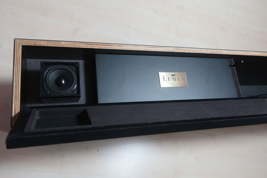 Soundbar/Lydmøbel LEMUS Piano V2 - Midnight Black