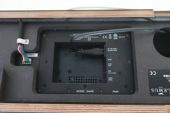 Soundbar/Lydmøbel LEMUS Piano V2 - Midnight Black