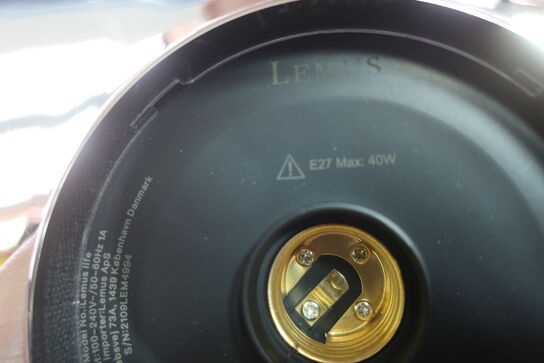 Bluetooth-højtaler LEMUS LIFE med indbygget pendel/bordlampe og holder