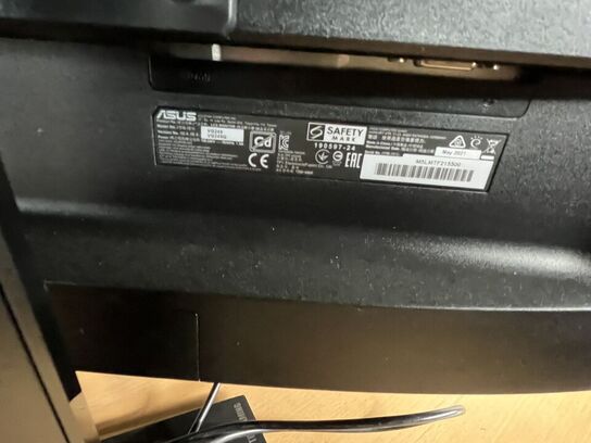 2 stk. PC Skærm ACER 22", ASUS 24"