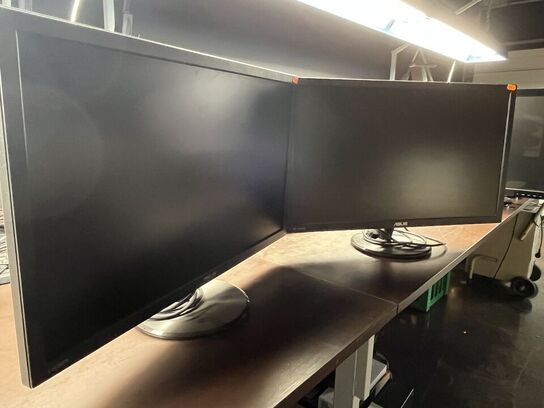 2 stk. 27" PC Skærm  ASUS VP278