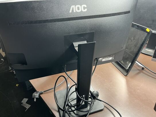 2 stk. 24" PC Skærm AOC