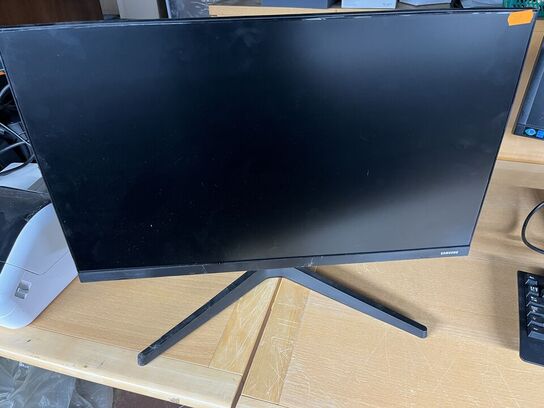 2 stk. 24" PC Skærm SAMSUNG + 1 Tastatur LENOVO
