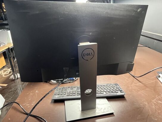 2 stk. PC Skærm 27" DELL, 24" HP  + 1 tastatur