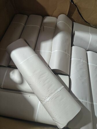 Pakkepapir  60-70 RULLER PAKKEPAPIR. 5 KG I HVERT BUNDT