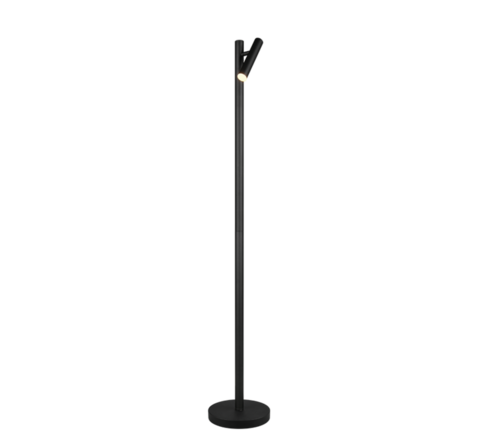 Trio gomes genopladelig gulvlampe sort(ubrugt)