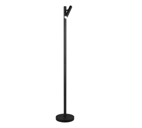 Trio gomes genopladelig gulvlampe sort(ubrugt)