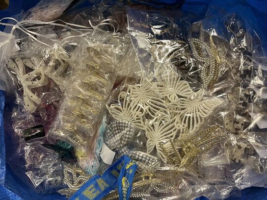 3 poser Hårklemmer + accessories