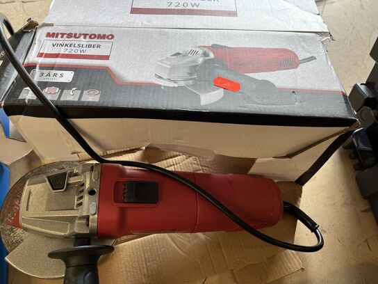 Div værktøj + værktøjskasse DEWALT, MITSUTMO