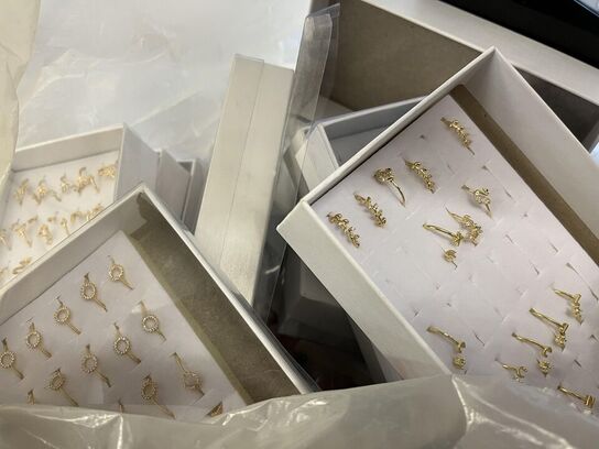 3 poser Hårklemmer + ringe + accessories