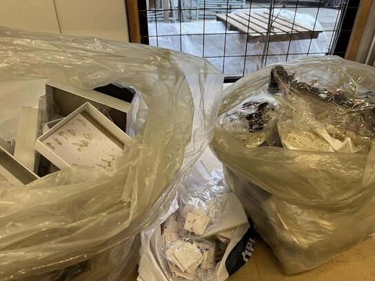 3 poser Hårklemmer + ringe + accessories