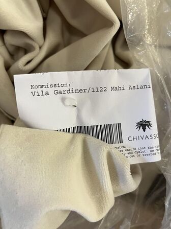 2 ks. Gardin, duge, tæppe VILLA GARDIN