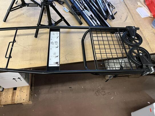 2 Ringlights m. stativ , LED lys + sækkevogn