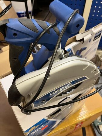 Kapsav 3-1 m. føringsskinne, Borehammer SCEPPACH, BOSCH PL55, PBH 240