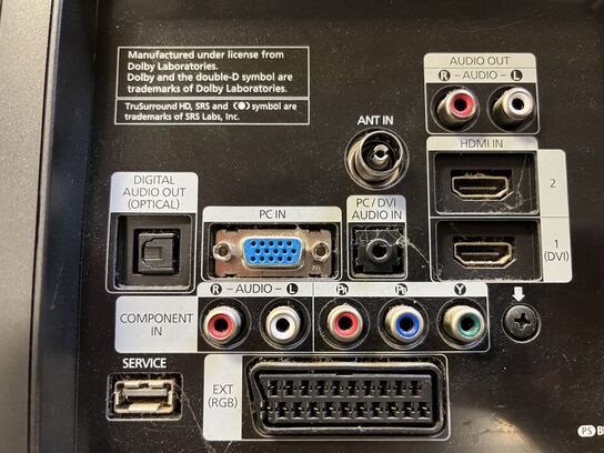 26" LED Samsung TV LE26B455C4W