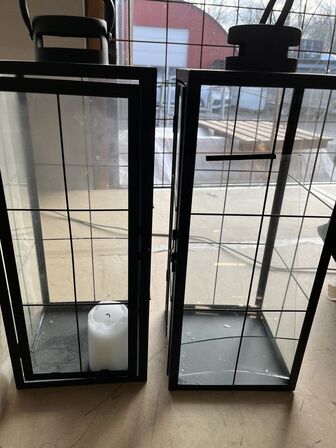 Hylder, Lamper, vasketøjskurve