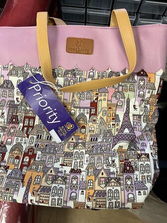 Mix bl.a. display stativ til smykker, 2 Lanterner, 2 x rød løber