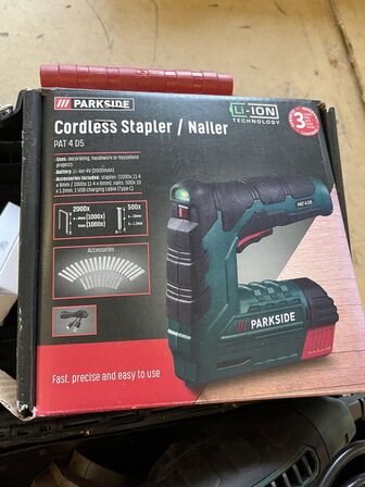 Div akku og el værktøj + laser måler BOSCH, PARKSIDE