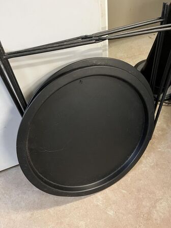 Varmeblæser , 2 pop up pavillion, foldeborde, cafebord