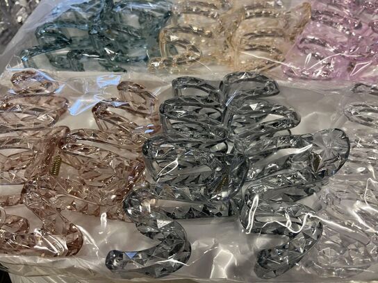 3 poser Hårklemmer + accessories + kurve