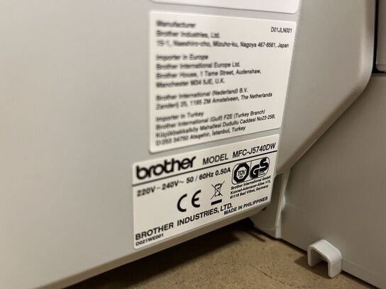 Inkjet Mulitfunktionsprinter BROTHER MFC-J5740DW