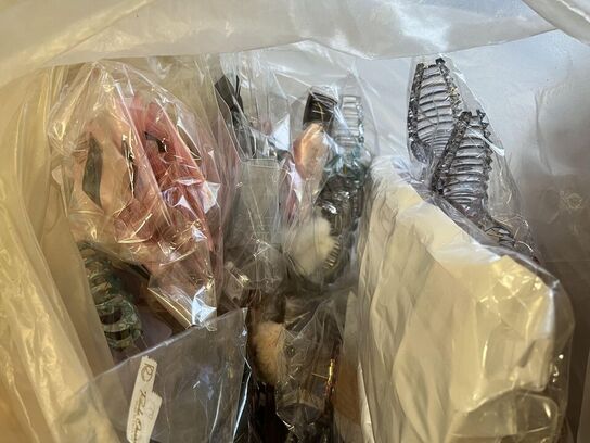 3 poser Hårklemmer + accessories + kurve